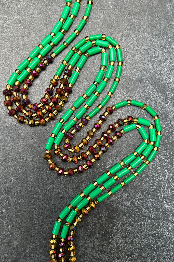 Petals Traditional Tie On Waist Beads Adinkra Expo