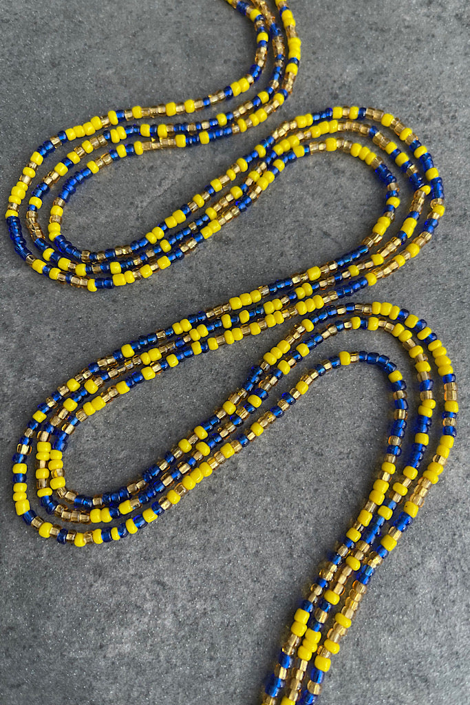 Extended Length 60 Inch Illuminating Light Tie On Waist Beads – Adinkra ...
