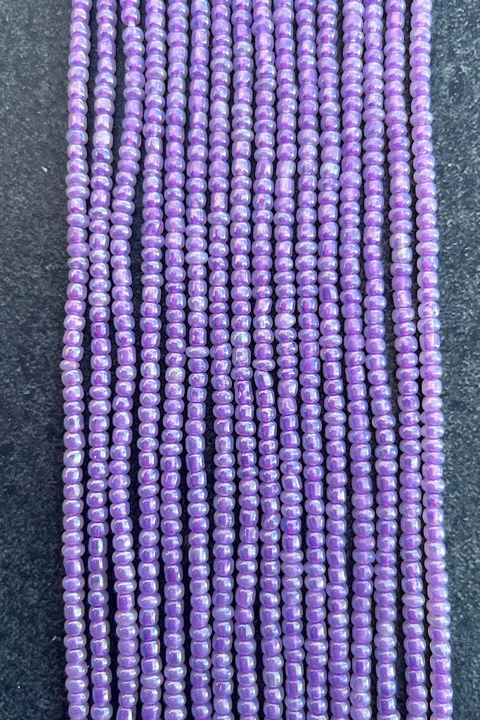 Extended Length 60 Inch Gentle Lilac Tie On Waist Beads – Adinkra Expo