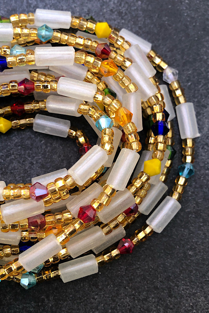 Precious Jewel Crystal Waist Beads – Adinkra Expo, Waist Beads
