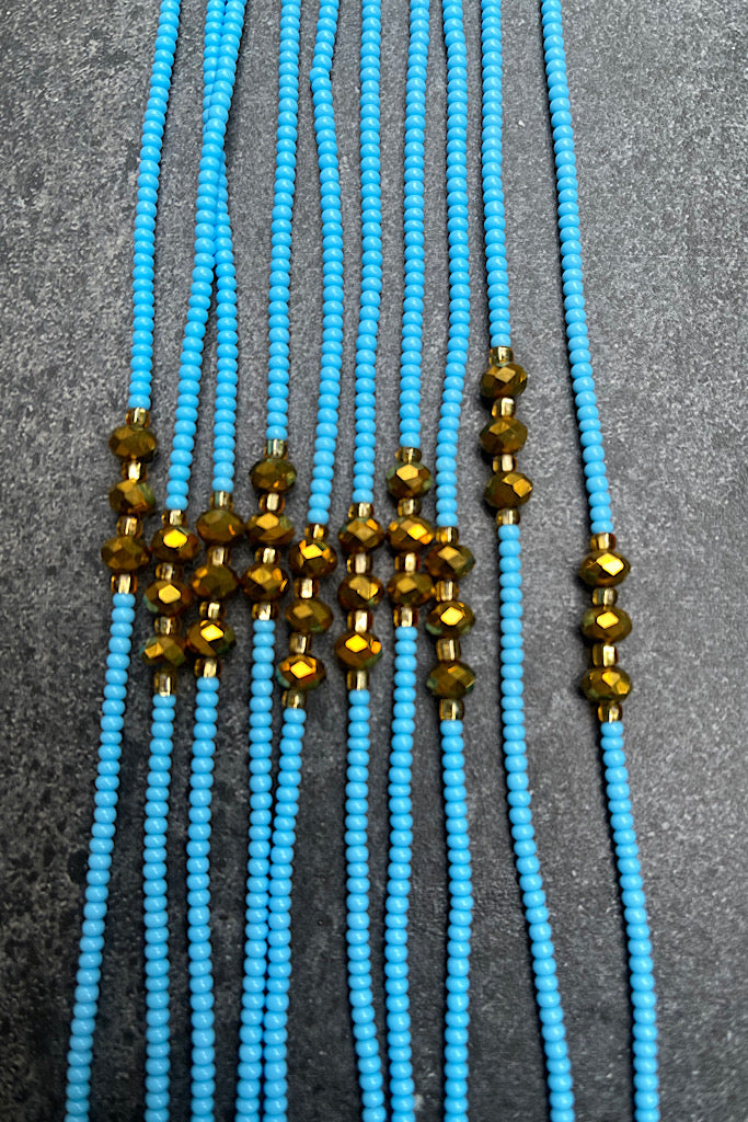 Serenity Tie On Waist Beads – Adinkra Expo1
